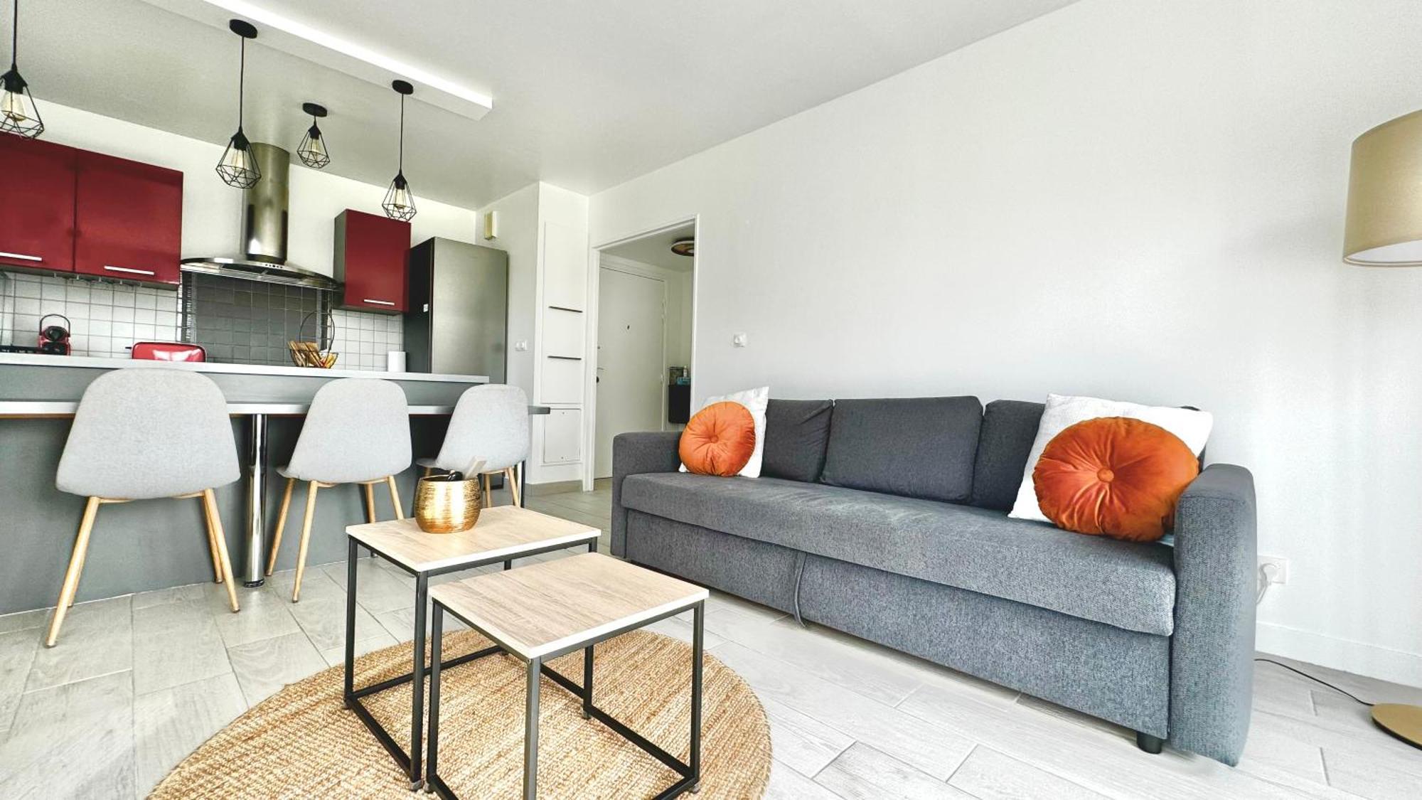 Appartement Central 6 Personnes A 10 Minutes De Disneyland Монтеврен Экстерьер фото